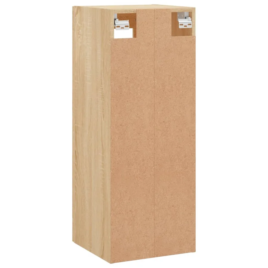 Armoire murale chêne sonoma 34,5x34x90 cm - 9