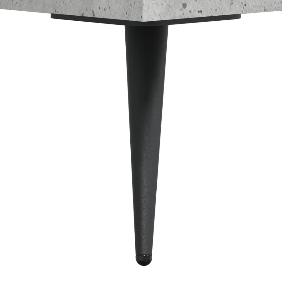 Buffet haut Gris béton 34,5x34x180 cm Bois d'ingénierie - 10