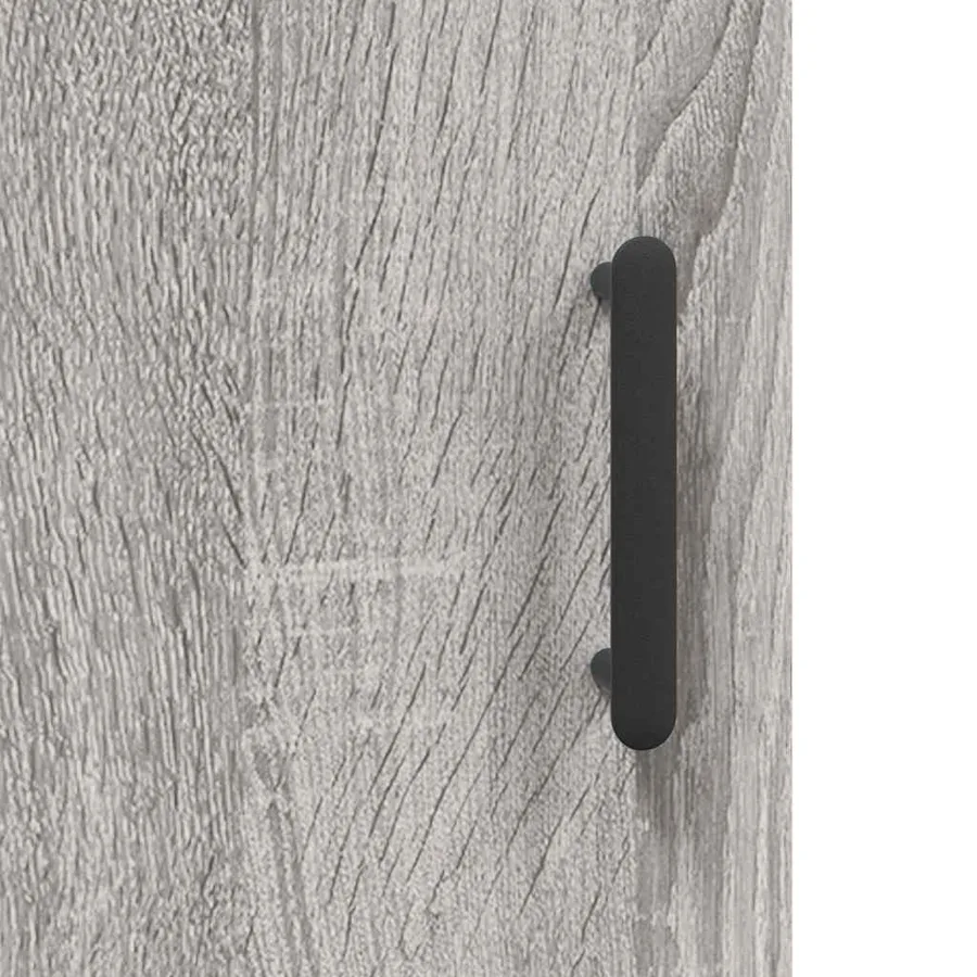 Buffet haut Sonoma gris 34,5x34x180 cm Bois d'ingénierie - 10