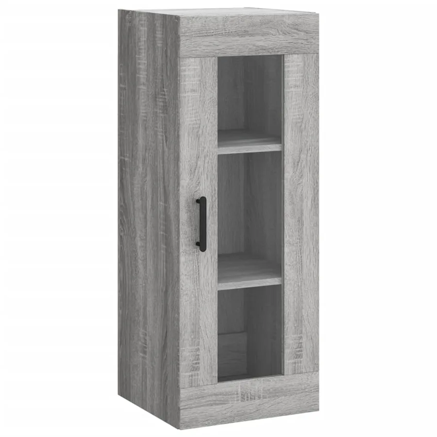 Buffet haut Sonoma gris 34,5x34x180 cm Bois d'ingénierie - 7
