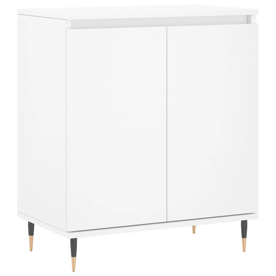 Buffet Blanc 60x35x70 cm Bois d'ingénierie - 2