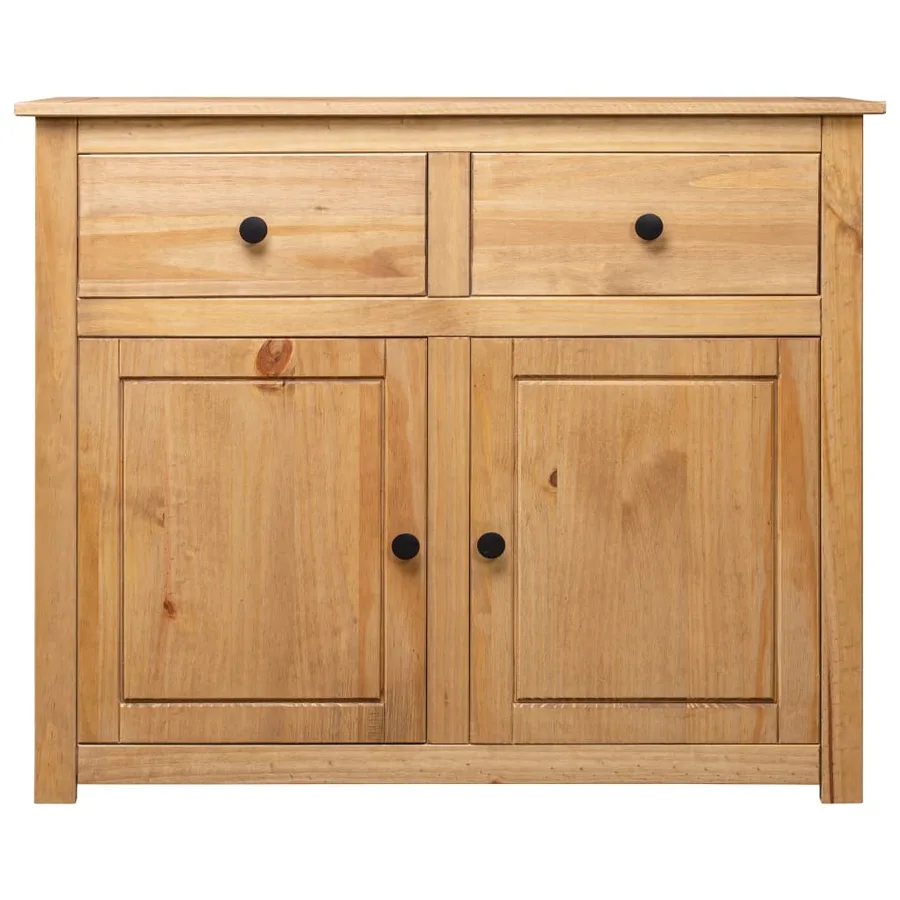 Buffet 93x40x80 cm Pin solide Assortiment Panama - 2