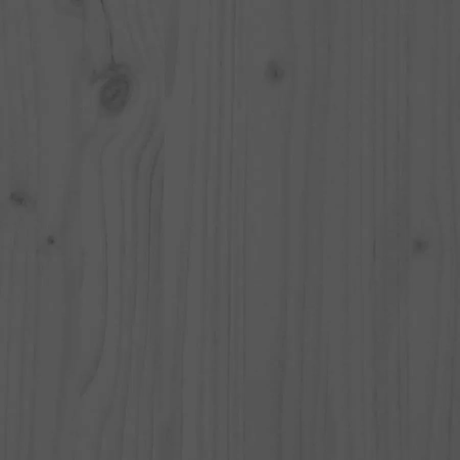Ensemble de bar de jardin 9 pcs gris bois de pin massif - 8