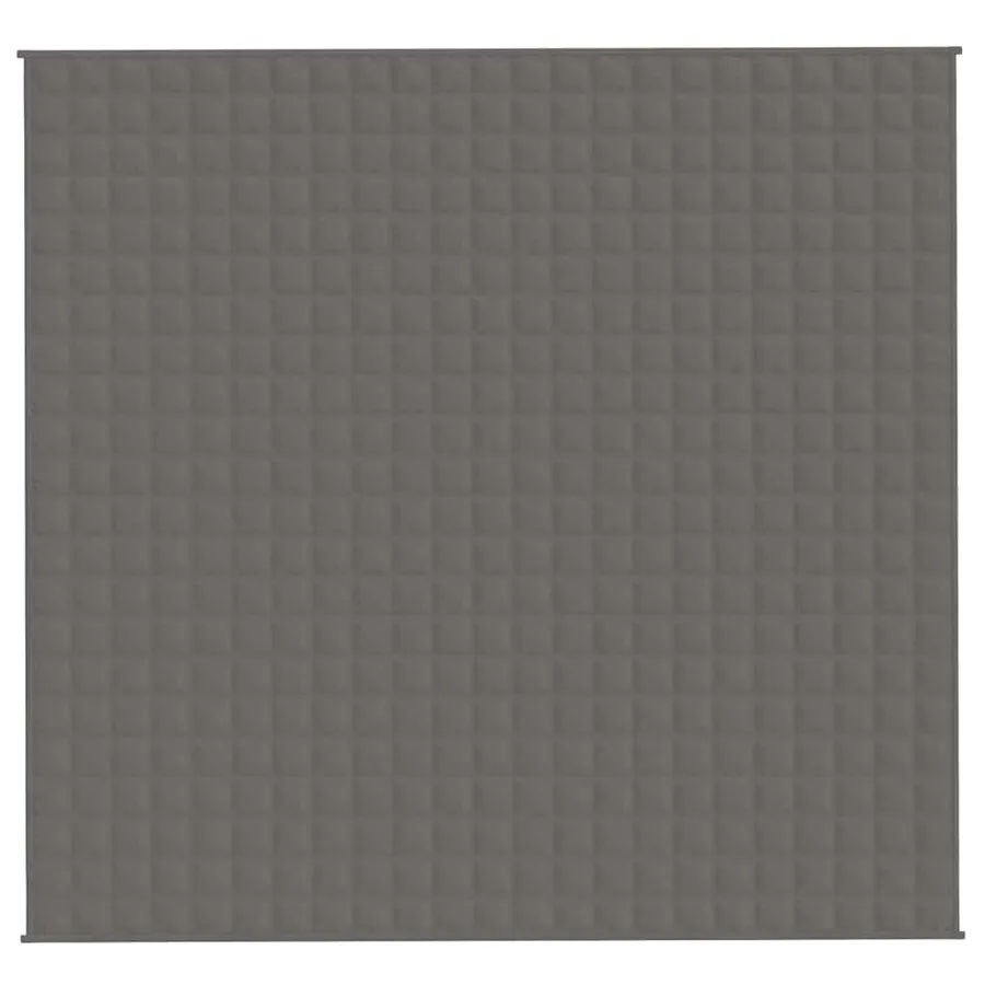 Couverture lestée Gris 220x240 cm 11 kg Tissu - 3