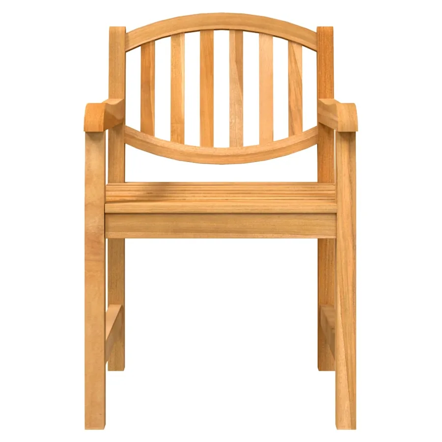Ensemble à manger de jardin 7 pcs Bois de teck solide - 5