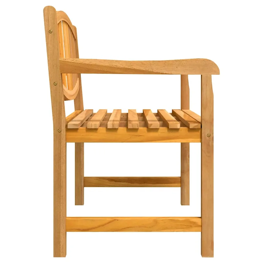 Ensemble à manger de jardin 3 pcs Bois de teck massif - 6