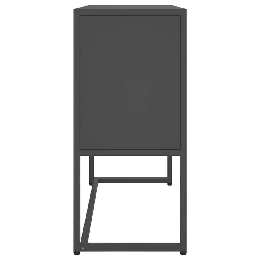 Buffet Anthracite 75x35x75 cm Acier - 6