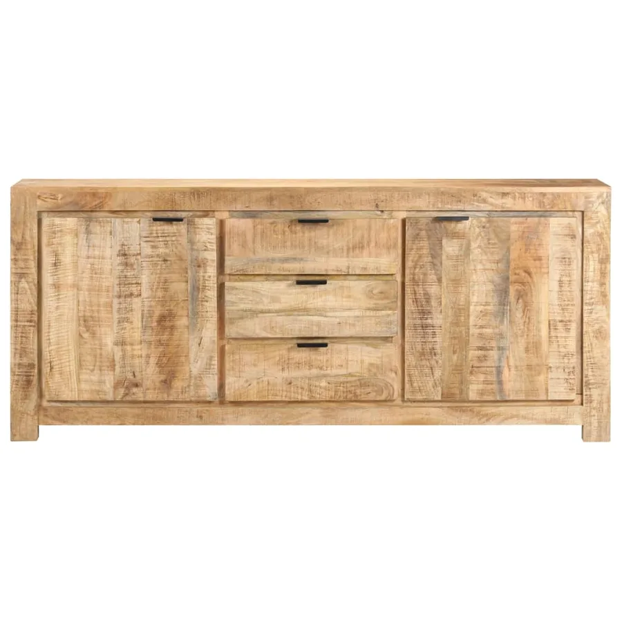 Buffet 175x40x75 cm Bois de manguier brut - 2