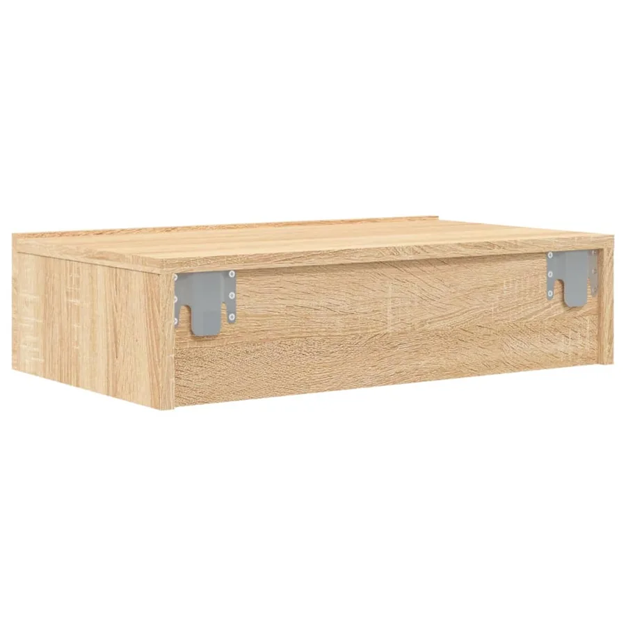 Meuble TV avec éclairage LED chêne sonoma 60x35x15,5 cm - 10