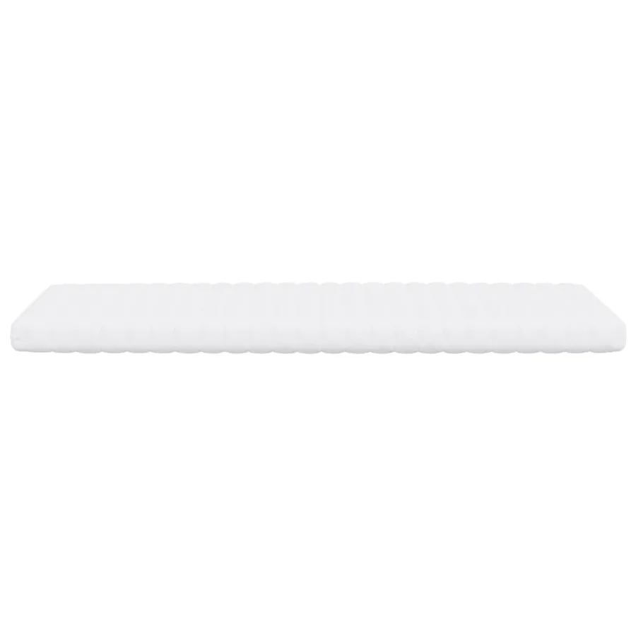 Matelas en mousse 2 pcs blanc 80x200 cm 7 zones dureté 20 ILD - 5