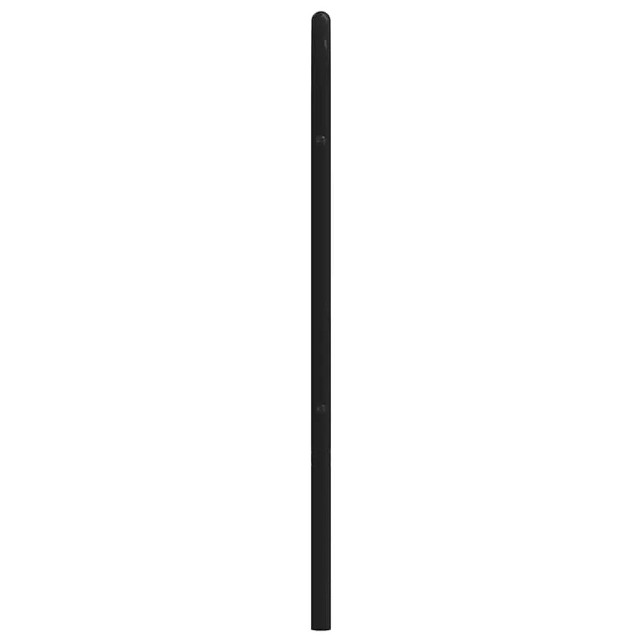 Tête de lit de remplacement métal noir 193 cm - 5