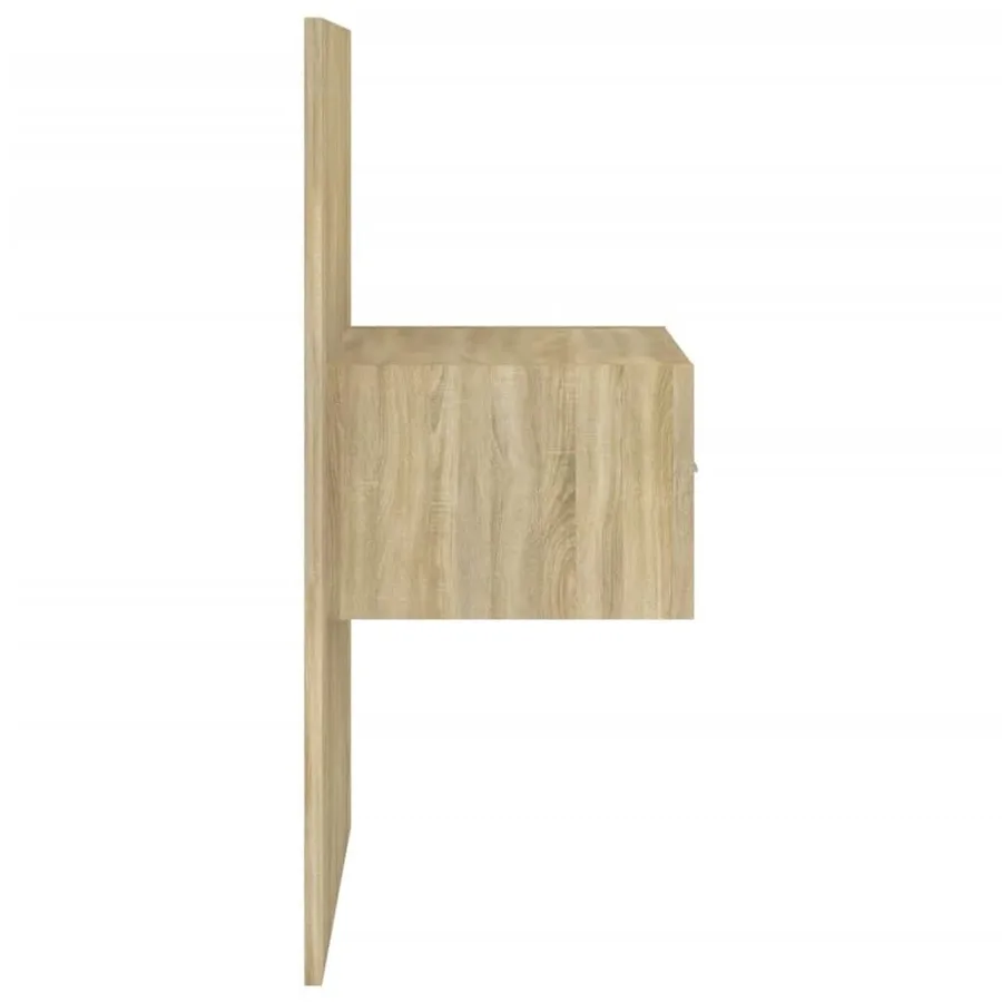 Tête de lit avec armoires Chêne sonoma Bois d'ingénierie - 5