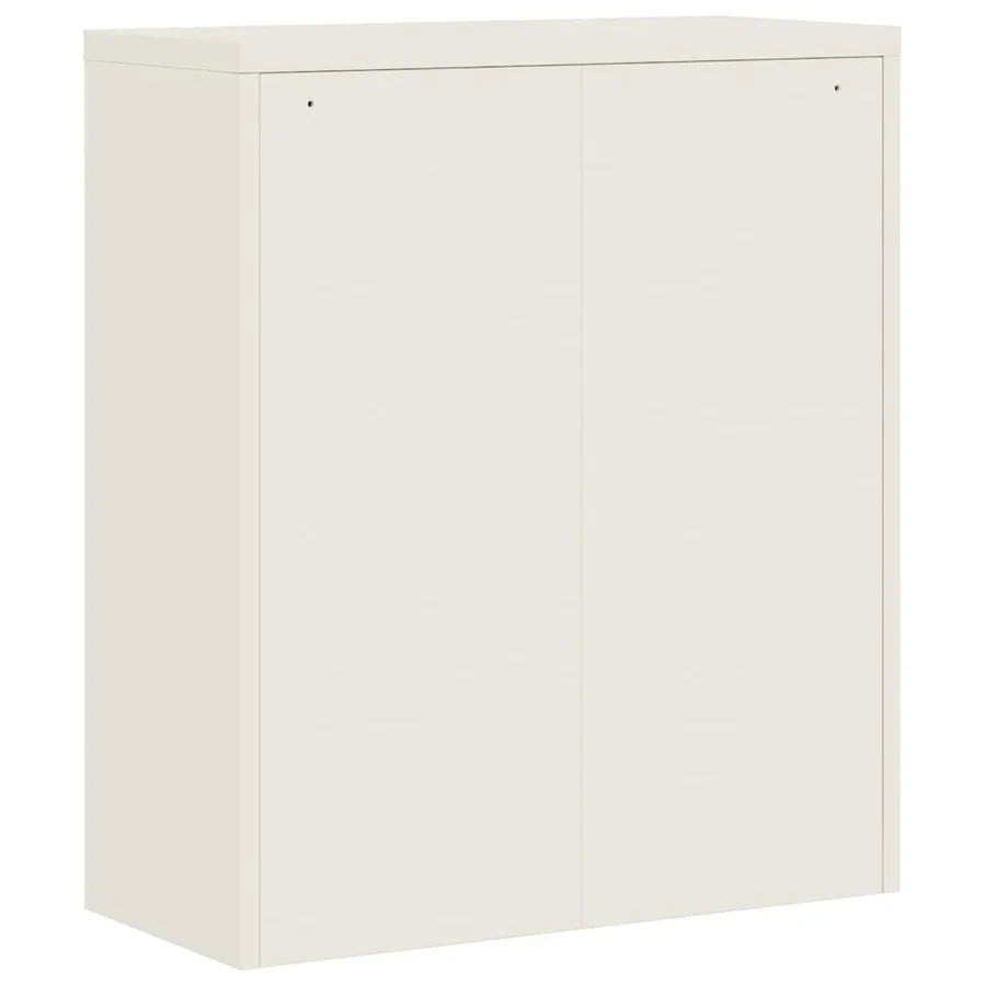 Classeur blanc 90x40x145 cm acier - 10