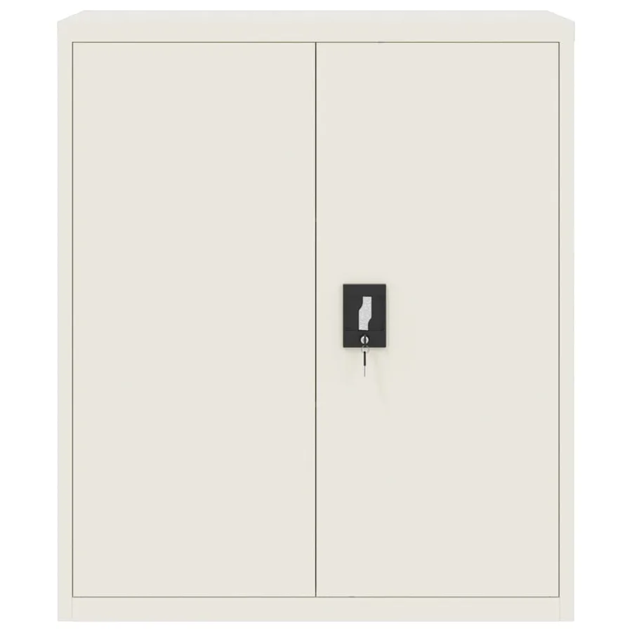Classeur blanc 90x40x145 cm acier - 8