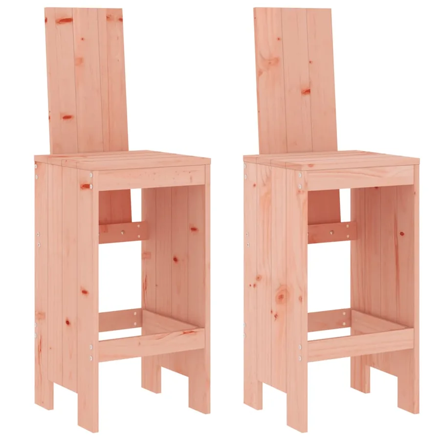 Ensemble de bar de jardin 3 pcs bois massif de Douglas - 3