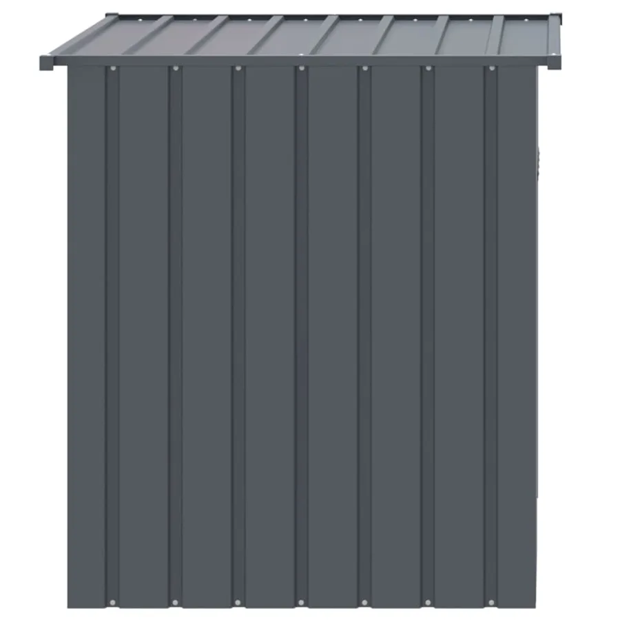 Niche pour chien avec toit Anthracite 110 x 103 x 109 cm Acier galvanisé - 4