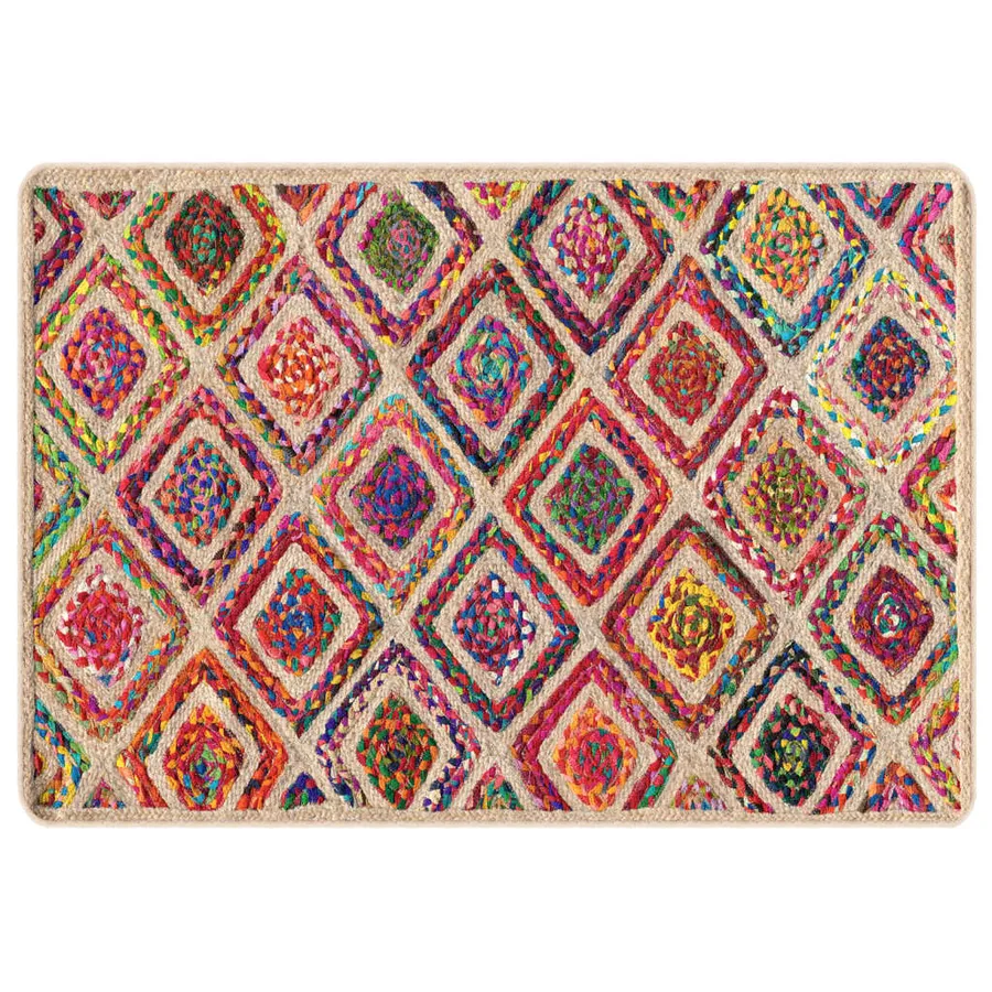 Tapis lavable multicolore 120x180 cm - 2