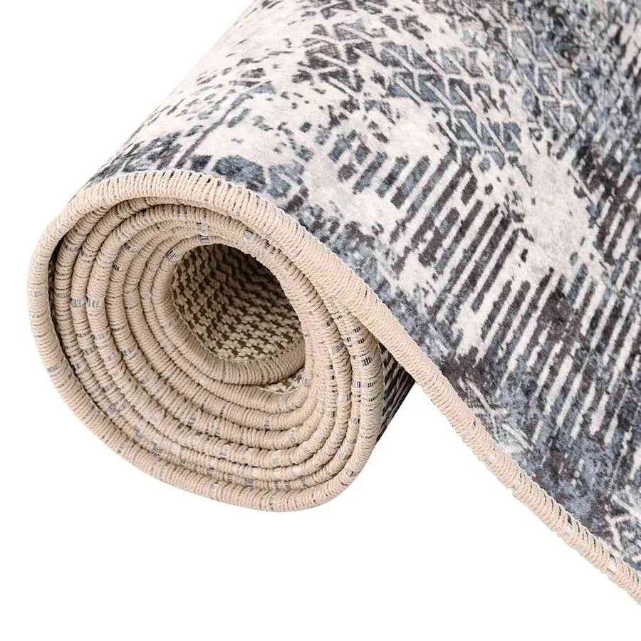 Tapis lavable multicolore 80x150 cm - 5