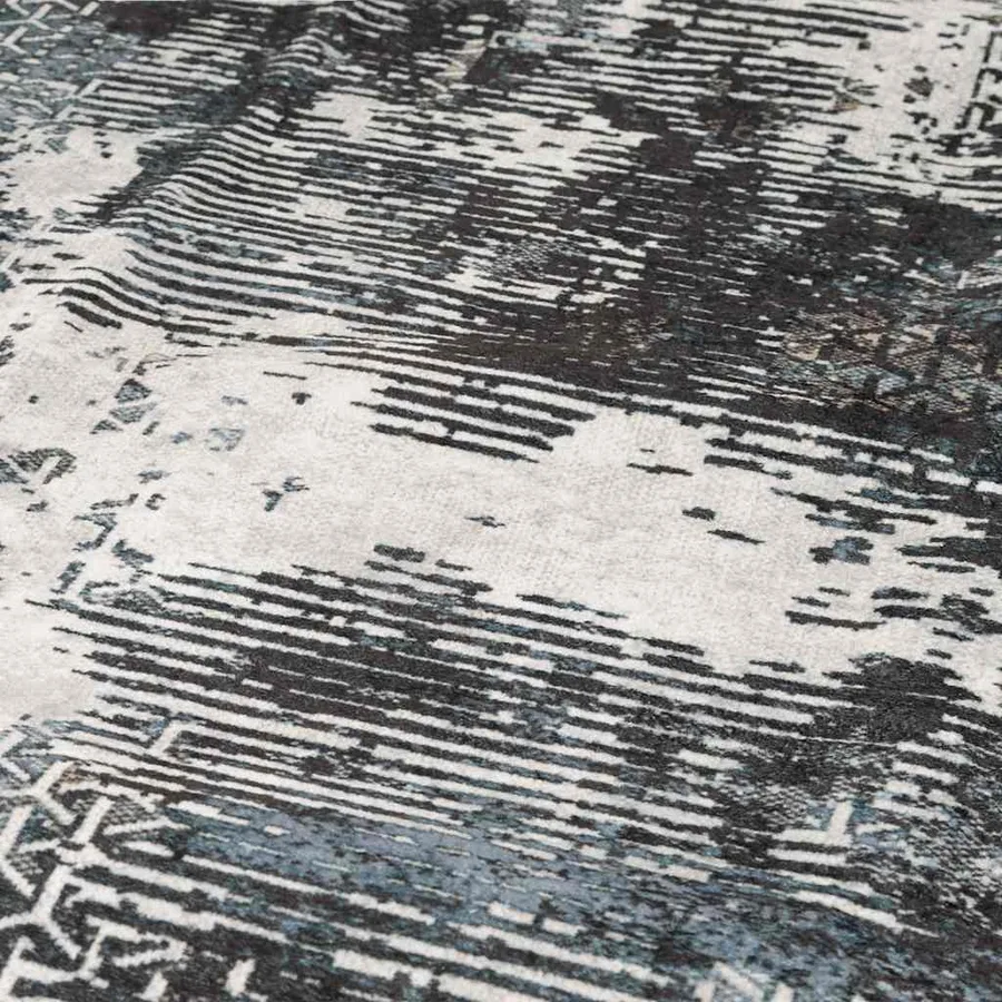 Tapis lavable multicolore 80x150 cm - 7
