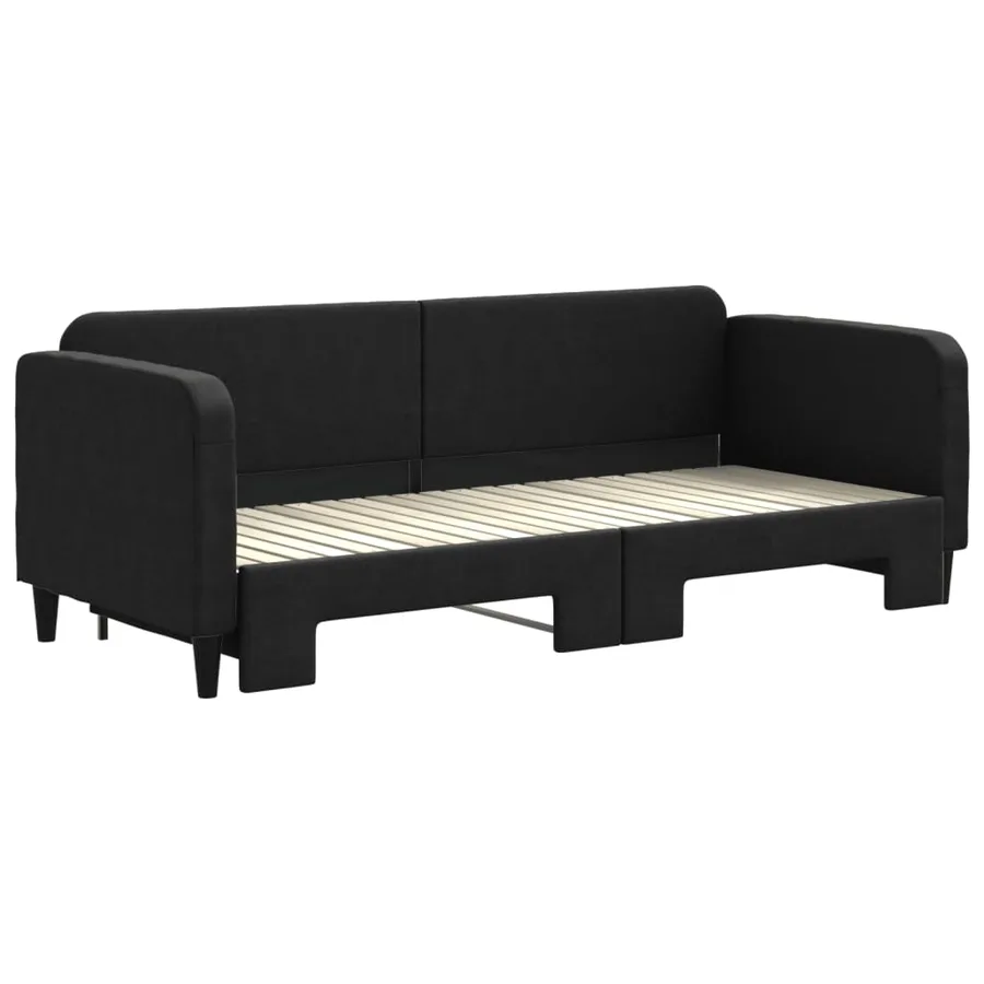 Lit de jour avec gigogne sans matelas 80x200 cm - 3