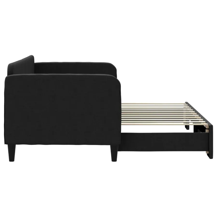 Lit de jour avec gigogne sans matelas 80x200 cm - 4