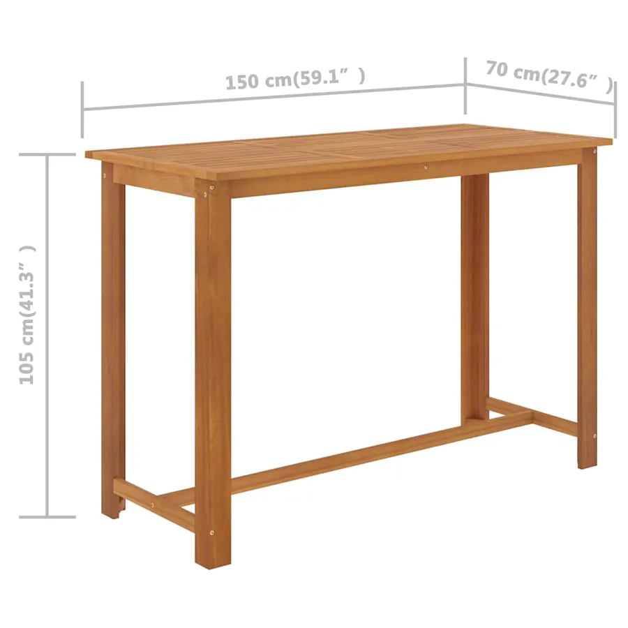 Ensemble de bar de jardin 9 pcs noir - 11
