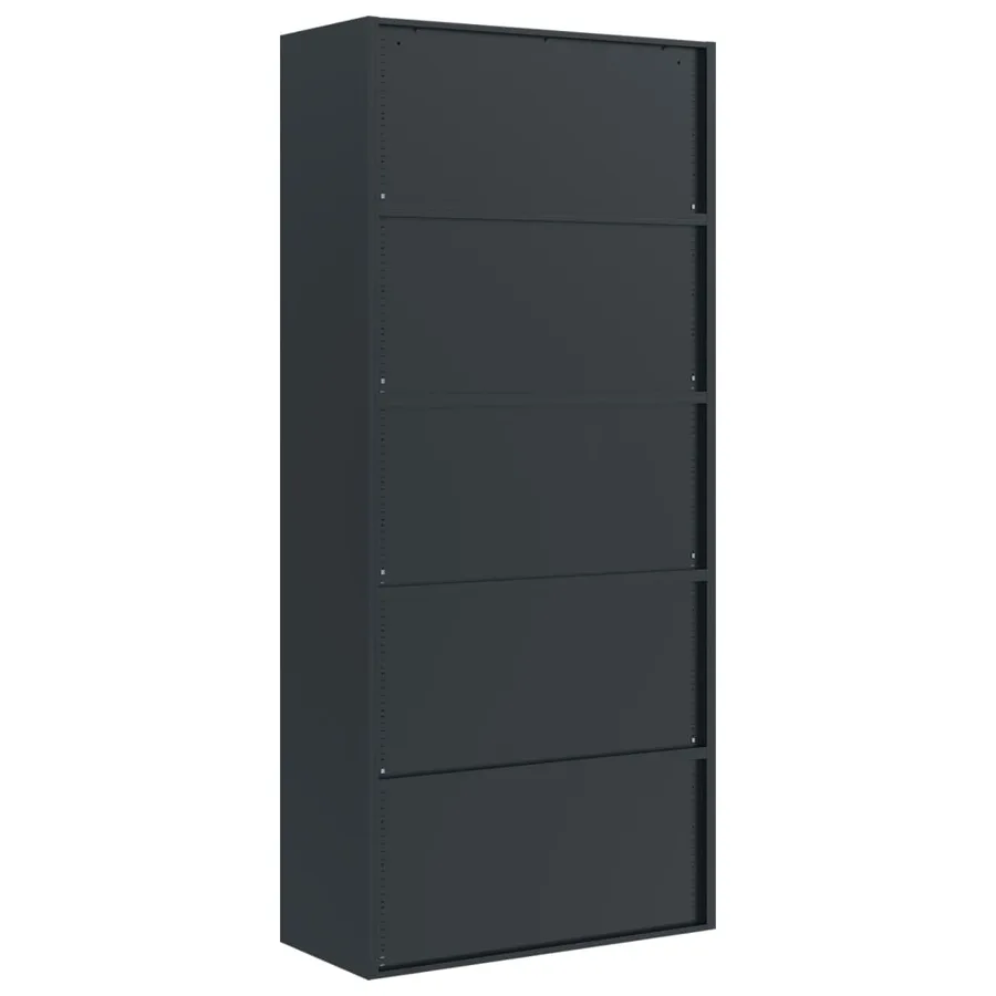 Classeur anthracite 90x40x240 cm acier - 10