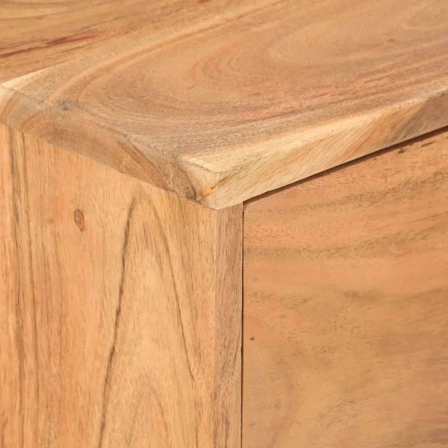 Buffet 88x30x73 cm Bois d'acacia massif - 6