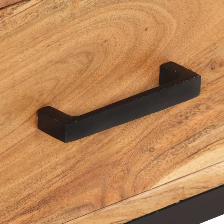 Buffet 88x30x73 cm Bois d'acacia massif - 7