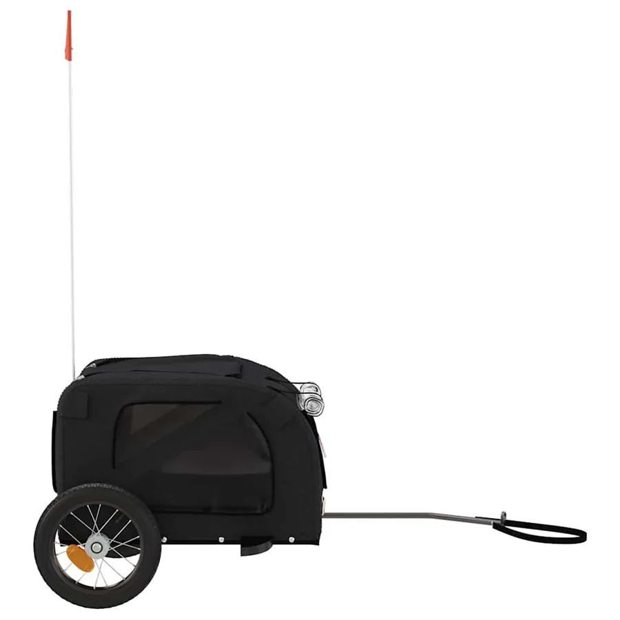 Remorque de vélo pour animaux de compagnie noir - 6