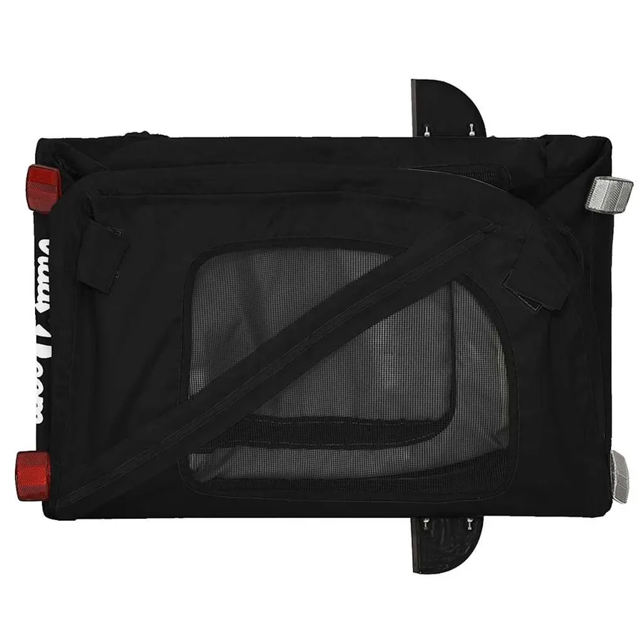 Remorque de vélo pour animaux de compagnie noir - 9