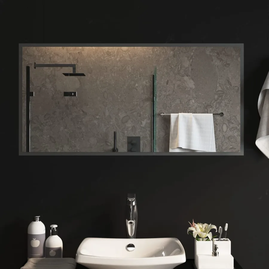 Miroir de salle de bain à LED 50x100 cm - 4