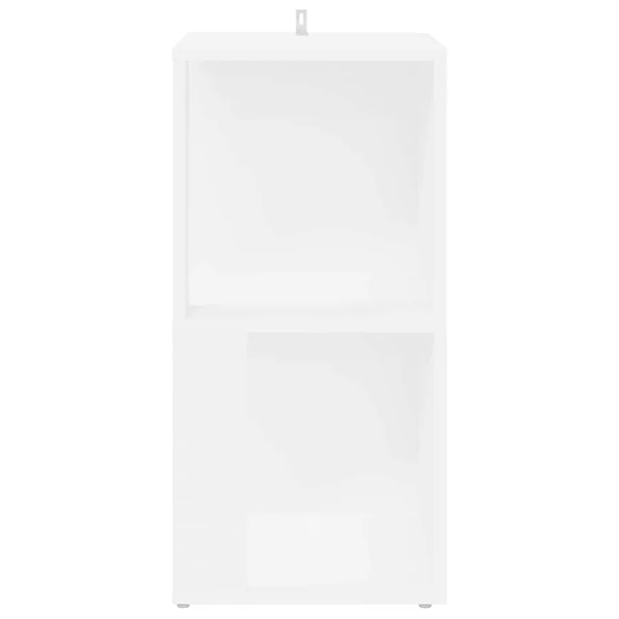 Armoire d'angle Blanc 33x33x67 cm Bois d'ingénierie - 6