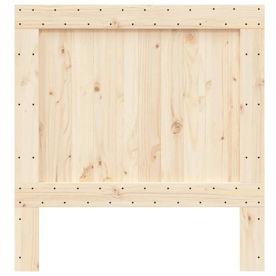 Tête de lit 100x104 cm bois massif de pin - 3
