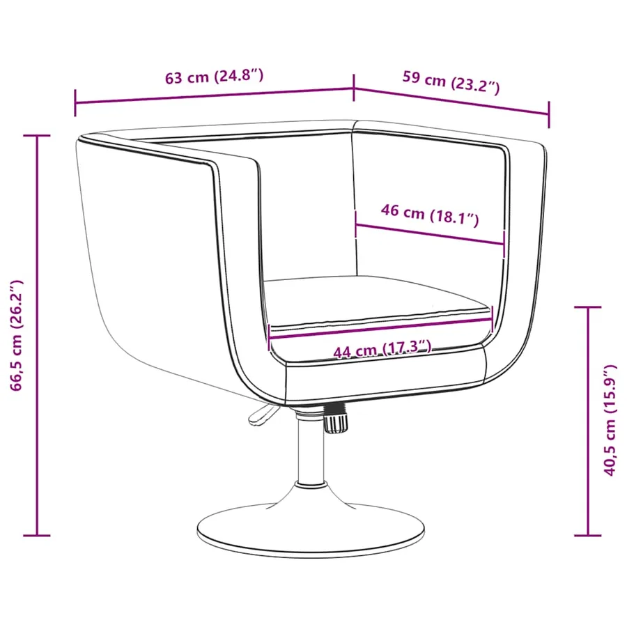 Tabouret de bar Blanc Similicuir - 9