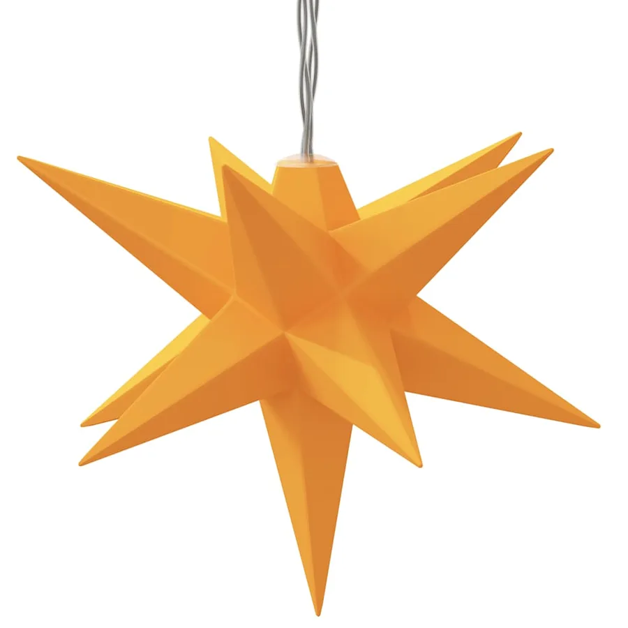 Lumière de Noël 10 LED jaune 10 cm - 6
