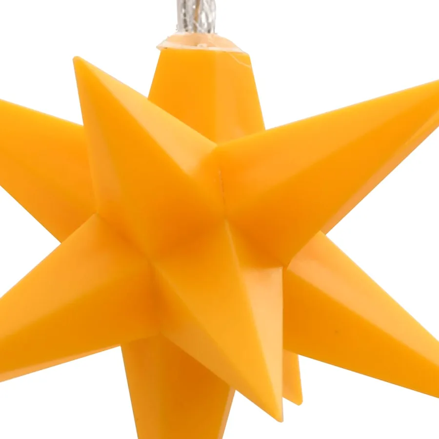Lumière de Noël 10 LED jaune 10 cm - 9