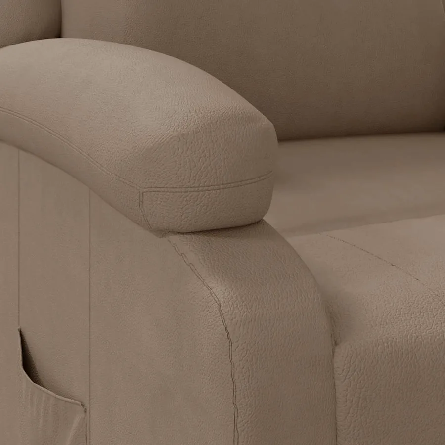 Fauteuil inclinable Cappuccino Similicuir - 7