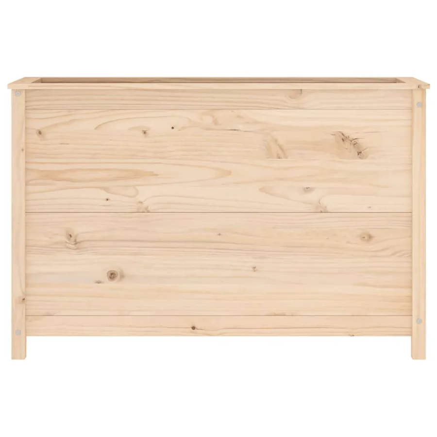 Lit surélevé de jardin 119,5x40x78 cm bois de pin massif - 4