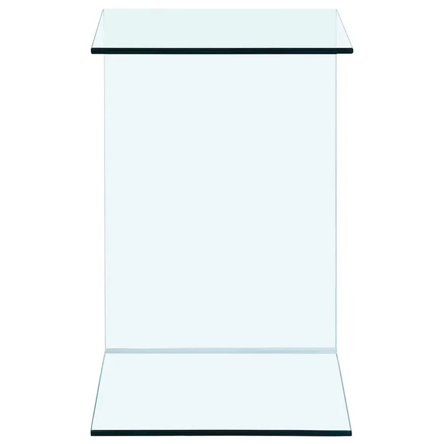 Table d'appoint 40x40x60 cm Verre trempé - 3