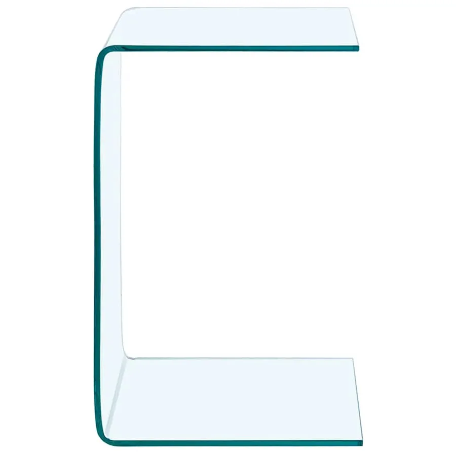 Table d'appoint 40x40x60 cm Verre trempé - 4