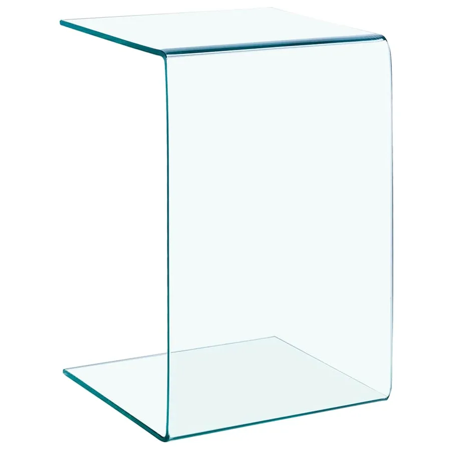 Table d'appoint 40x40x60 cm Verre trempé - 5