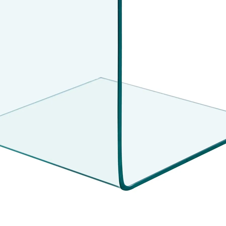 Table d'appoint 40x40x60 cm Verre trempé - 7