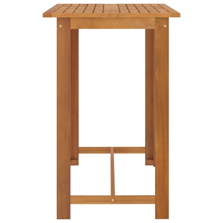 Ensemble de bar de jardin 9 pcs Gris - 5