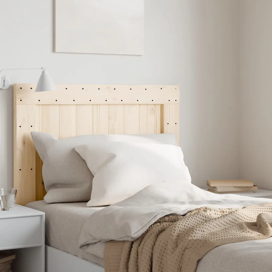 Tête de lit 90x104 cm bois massif de pin