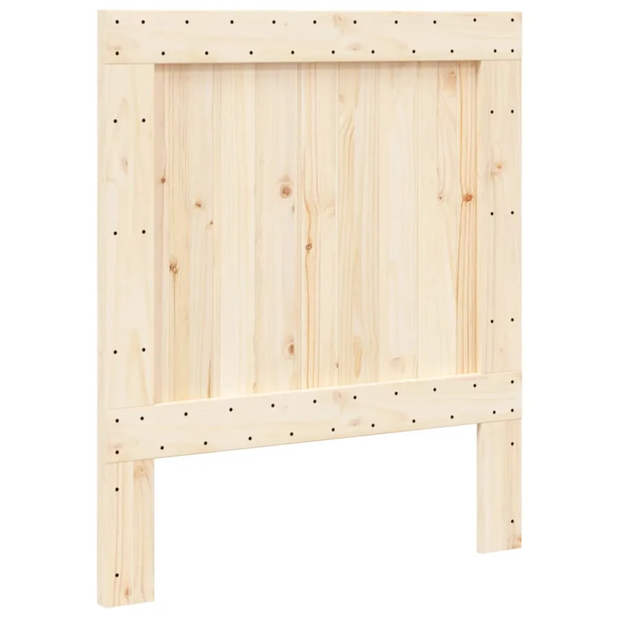 Tête de lit 90x104 cm bois massif de pin - 2
