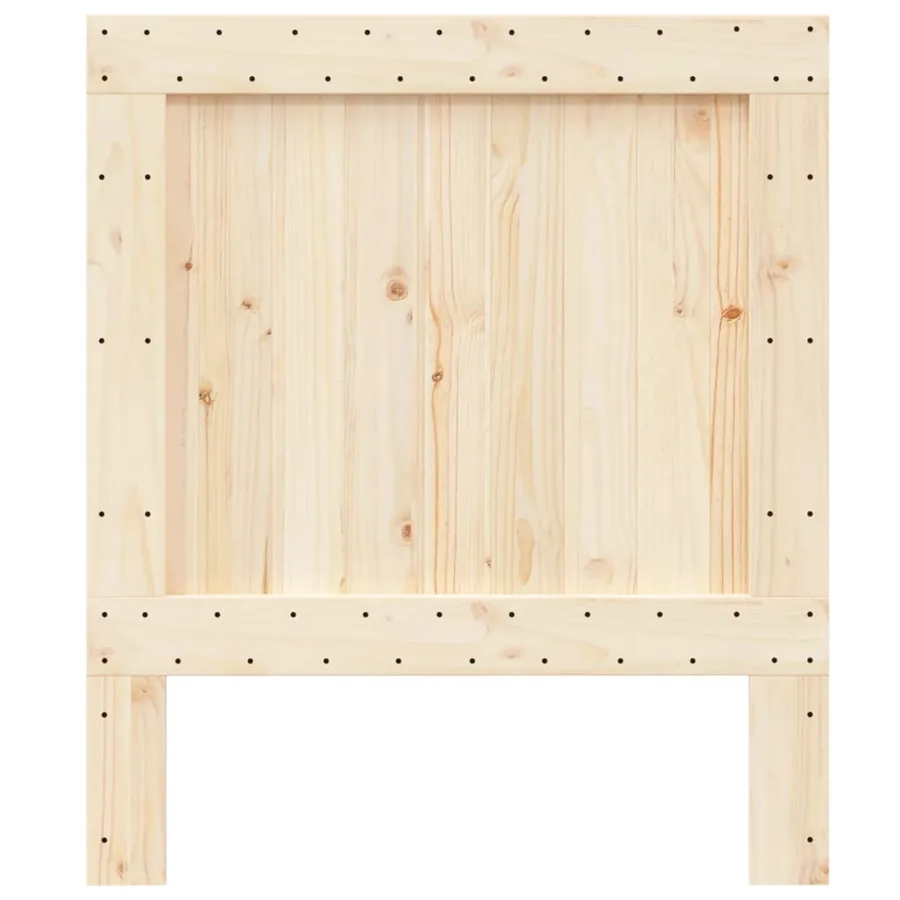 Tête de lit 90x104 cm bois massif de pin - 3