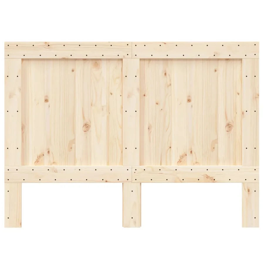 Tête de lit 140x104 cm bois massif de pin - 3