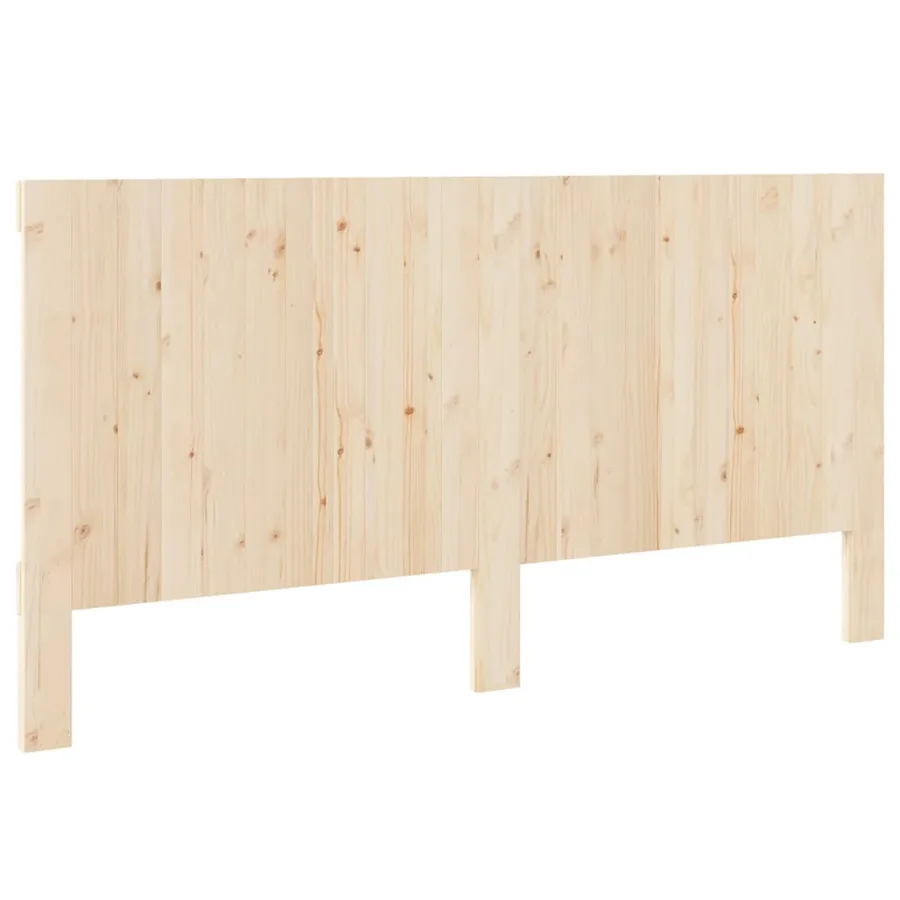 Tête de lit 200x104 cm bois massif de pin - 5
