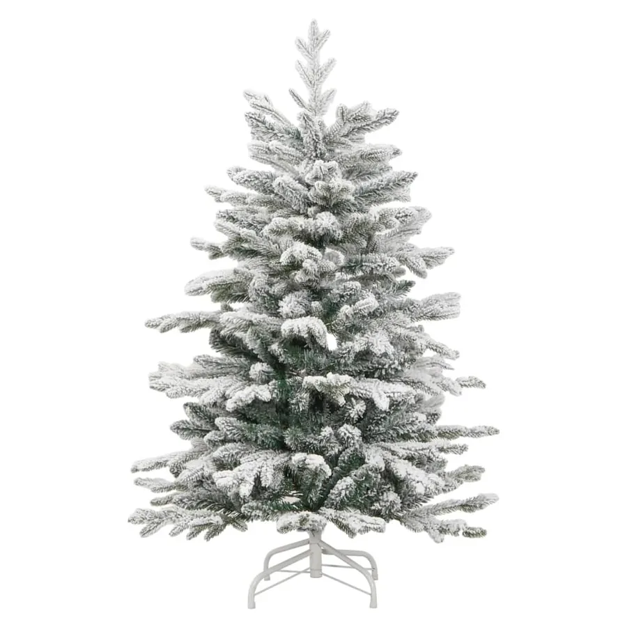 Sapin de Noël artificiel à charnières avec neige floquée 120 cm - 2